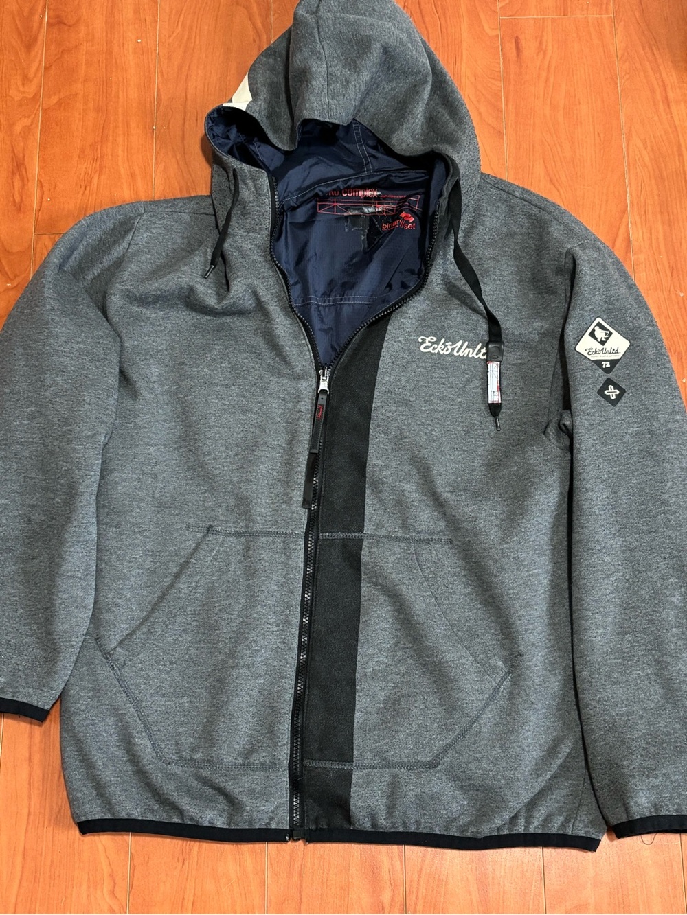Vintage Ecko Unltd - Reversible Jacket - Binary Set - Size Large